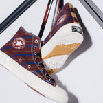 Chuck 70 Hi 'Varsity' - Tan/Burgundy/Black/White