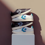 Pro Leather Ox - White/Deep Wisteria