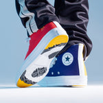 Converse x GOLF le FLEUR Chuck 70 Hi - Blue/Yellow/Red