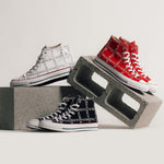 Converse x JW Anderson All Star Chuck 70 Grid Hi - Flame Scarlet/White