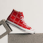 Converse x JW Anderson All Star Chuck 70 Grid Hi - Flame Scarlet/White
