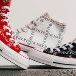 Converse x JW Anderson All Star Chuck 70 Grid Hi - Flame Scarlet/White