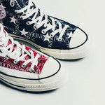 Converse x JW Anderson All Star Chuck 70 Hi - Mood Indigo/Garnett