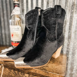 Beast Fashion - Women's Dakota Velvet Western Booties