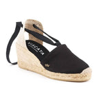 Viscata Barcelona - Women's Escala Canvas Espadrille Wedge Sandals