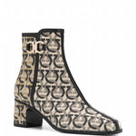 Salvatore Ferragamo - Women's Gancini Print Ankle Boots