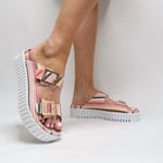Ilse Jacobsen - Women's Tulip Stripe Sandal