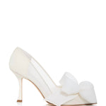 Jimmy Choo - Women's Staz 90 Mesh Pump Heel With Bow