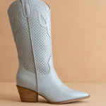 Oasis Society - Women's The Gabby Perforated Western Boot