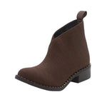 Charleston Shoe Co. - Women's Barcelona Herringbone Boots