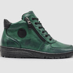 Kcr Group - Women's Everyday Wool-lined Zip-up Leather Boots