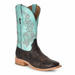 Corral - Men's Leather & Shaft Square Toe Cowboy Boot