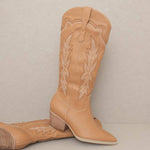 Oasis Society - Women's Ainsley Embroidered Cowboy Boot