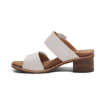 Aetrex - Women's Tatiana Leather Buckle Heel Sandals