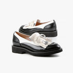 All Black - Women's Kilty Guy Flats