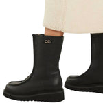Salvatore Ferragamo - Women's Zip-up Leather Boots