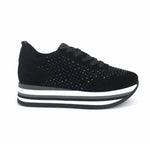 Softwaves - Women's Cassia Bling Tie Sneakers
