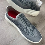 Psudo - Men's Court Wingtip Sneaker
