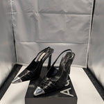 Aqua - Women's Bevv Croco Slingback Heels