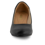Andrea - Women's Leather Wedge Loafers