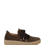 Gabor - Women's Bow Suede Sneaker