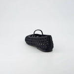 Cushionaire - Women's Weavy Squared Toe Woven Ballet Flats