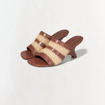 Simkhai - Women's Shadow Mule Raffia Sandal