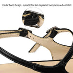 C.Paravano - Women's Slingback Square Toe Flats