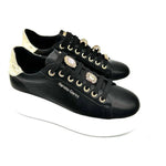 Renato Garini - Women's Bedazzled Laces Sneaker