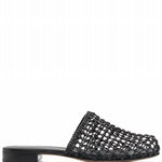 Salvatore Ferragamo - Women's Woven-design Leather Mules