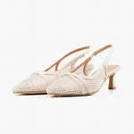 All Black - Women's Mesh Princess Low-heel Shoes