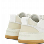 Salvatore Ferragamo - Men's Leather Sneakers With Stitched Details
