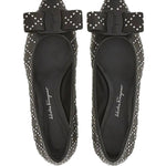 Salvatore Ferragamo - Women's Viva Rhinestone-embellished Flat Pumps