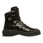 Bally - Men's Clyff Crocodile Embossed Leather Boots