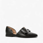 All Black - Women's D’orsay Flats