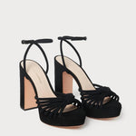 Loeffler Randall - Women's Rivka Leather Knot Platform Sandal