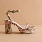 Oasis Society - Women's Olympia Raffia Platform Heel