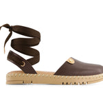 Andrea - Women's Textile Ribbon Lace Flats