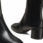 Stuart Weitzman - Women's Maeve Zip Square-toe Ankle-boots