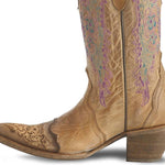 Corral - Women's Dancing Dolly Pointed Toe Ankle Boots