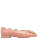 Salvatore Ferragamo - Women's Embossed-logo Plaque Ballerina Shoes
