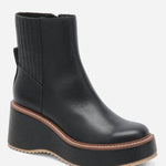 Dolce Vita - Women's Hilde Gore Lug-sole Wedge Booties