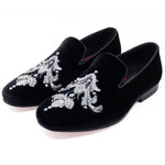 Barabas - Men's Pearls Mod Slip-on Loafers