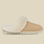 Ilse Jacobsen - Women's Tulip Faux Fur Trim Slippers