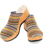 Charleston Shoe Co. - Women's Frannie Faux-wood Platform