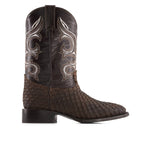 Forastero - Men's Real Leather Patterned Cowboy Boots