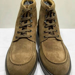 Ghiaia Cashmere - Men's Suede Combat Hiking Boots