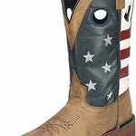 Smoky Mountain Boots - Men's Stars And Stripes Leather Western Boots - Medium