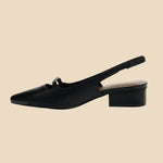 Chinese Laundry - Women's Maude Pointed Toe Slingback Low Heel