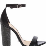 Schutz - Women's Embellished Block Heel Sandal